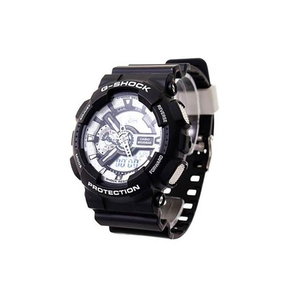  Relógio Masculino Anadigi Casio G-Shock GA110BW1ADR